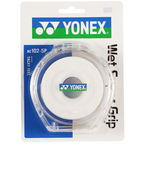 ヨネックス（YONEX）テニスグリップテープ ウェットスーパーグリップ 5本入り AC102-5P 011