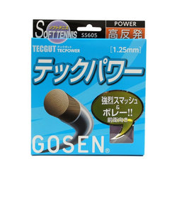 ゴーセン（GOSEN）ソフトテニスストリング テックガト テックパワー NA SS605NA 