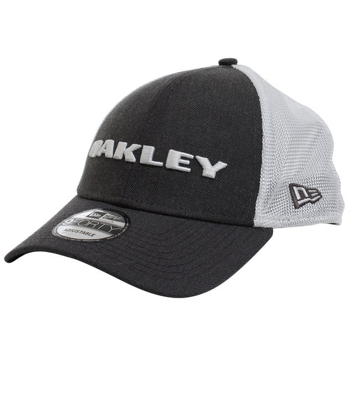 オークリー（OAKLEY）帽子 メンズ メッシュキャップ HEATHER NEW ERA SNAPBACK HAT 911523-00N 日よけ 熱中症対策