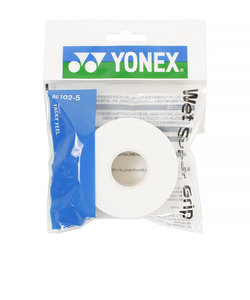 ヨネックス（YONEX）テニスグリップテープ ウェットスーパーグリップ 5本巻 AC102-5-011