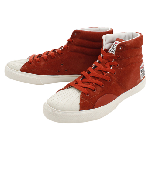 ヴィジョン Vision スニーカー Suede Hi Vsw 7351 Gold Red カジュアルシューズ Super Sports Xebio Mall店 スーパースポーツゼビオ の通販 Mall