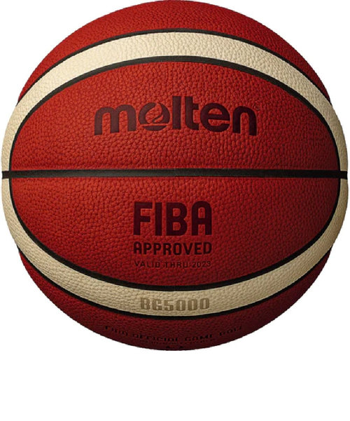 モルテン（molten）バスケットボール 7号球 (一般 大学 高校 中学校) 男子 検定球 試合球 BG5000 B7G5000 自主練