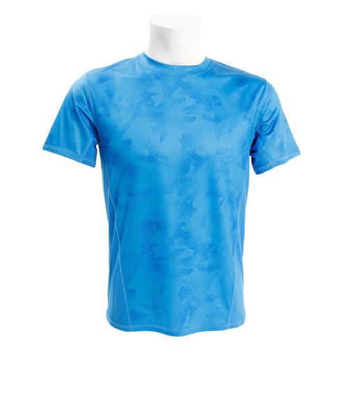 パフォーマンスギア（PG）Tシャツ メンズ 半袖 ドライプラスUVプリント 863PG9SD9290BLU カットソー オンライン価格