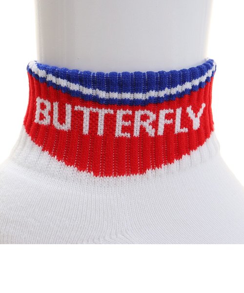 バタフライ（Butterfly）ウィンロゴ ソックス 92070-006 RED 卓球