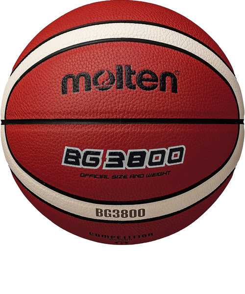 モルテン（molten）バスケットボール 6号球 (一般 大学 高校 中学校) 女子 BG3800 B6G3801 自主練