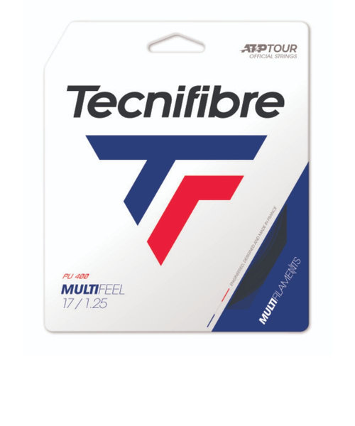 テクニファイバー（Technifibre）硬式テニスストリング マルチフィール1.25 TFG220BK25 | Super Sports