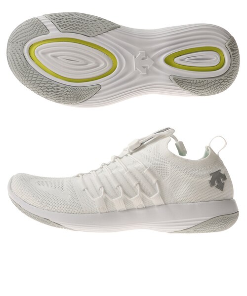 デサント Descente ランニングシューズ モーション ファスト S9313tct72 Wht0 ジョギングシューズ マラソン 白シューズ Super Sports Xebio Mall店 スーパースポーツゼビオ の通販 Mall