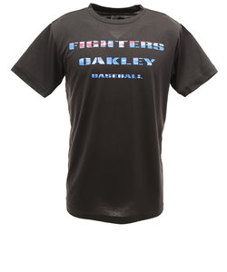 オークリー Oakley Tシャツ メンズ 半袖 北海道日本ハムファイターズ Fobロゴ Foa 02e 野球 スポーツ ウェア 一般 Super Sports Xebio Mall店 スーパースポーツゼビオ の通販 Mall