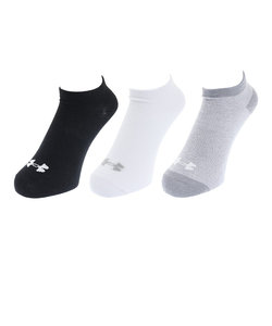 アンダーアーマー（UNDER ARMOUR）ノーショー 3足組ソックス 1359233 ASSORTED/ASSORTED ACC