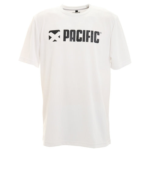パシフィック（PACIFIC）テニス Tシャツ メンズ 半袖 ドライプラス ロゴ PT20SM601 WHT Super Sports XEBIO  mall店（スーパースポーツゼビオ）の通販 mall