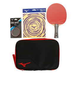 ミズノ（MIZUNO）卓球 ラケット シェークセット TECHNIX RED 83JTT09062