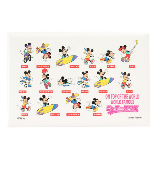 ミッキーマウス（Mickey Mouse）マグネット ミッキー総柄 WH APDS4942