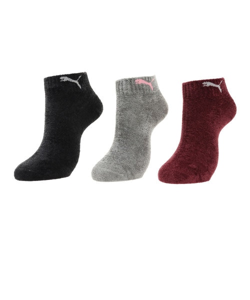 プーマ Puma スニーカーソックス 3足組 Super Sports Xebio Mall店 スーパースポーツゼビオ の通販 Mall