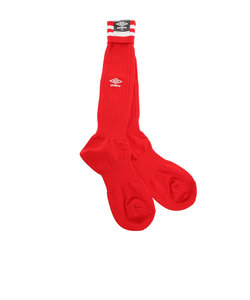 アンブロ（UMBRO）サッカー ソックス プラクティス ストッキング UBS8810 MRED27 赤 靴下