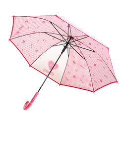 ガーリーギンガム 雨傘 ピンク 560-015 PK