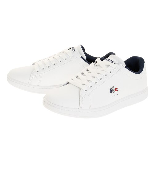 ラコステ Lacoste スニーカー レディース Carnaby Evo Tri 1 Sfa0048 407 ホワイト 白 通学 学生 Super Sports Xebio Mall店 スーパースポーツゼビオ の通販 Mall