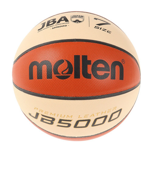 モルテン（molten）バスケットボール 7号球 (一般 大学 高校 中学校) 男子 検定球 JB5000 B7C5000-X 自主練 屋内 室内
