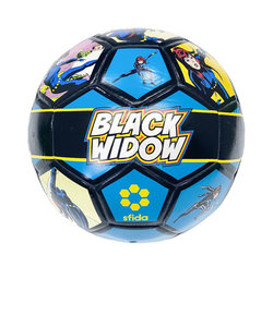 スフィーダ（SFIDA）サッカーボール レトロ柄 HEROシリーズ ブラック・ウィドウ SB-21MV01