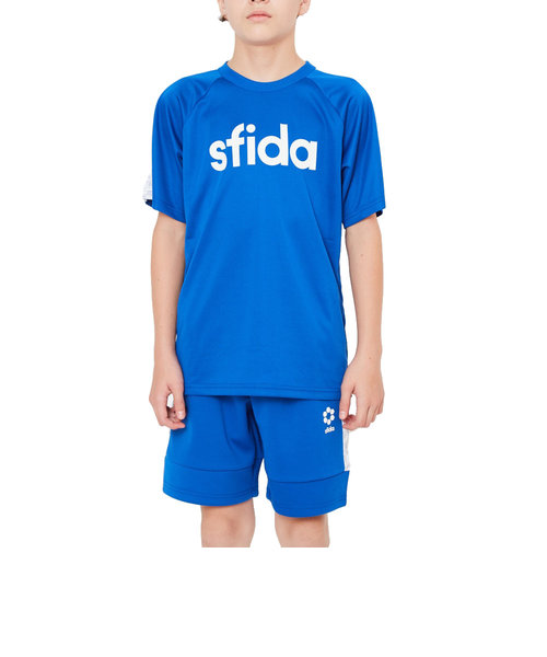 スフィーダ（SFIDA）サッカー ウェア 半袖 ジュニア BP Tシャツ プラクティスシャツ SA-21816JR BLU フットサルウェア