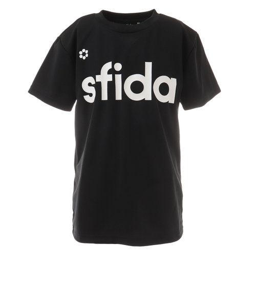 スフィーダ（SFIDA）サッカー ウェア 半袖 ジュニア ロゴ Tシャツ プラクティスシャツ SA-RP22-JR BLK フットサルウェア |  Super Sports XEBIO mall店（スーパースポーツゼビオ）の通販 - mall