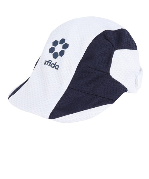 スフィーダ（SFIDA）ジュニア キッズ Challenger サッカーキャップ SH-21C02 WHT 熱中症対策 帽子 キャップ UVブロック UVカッ…