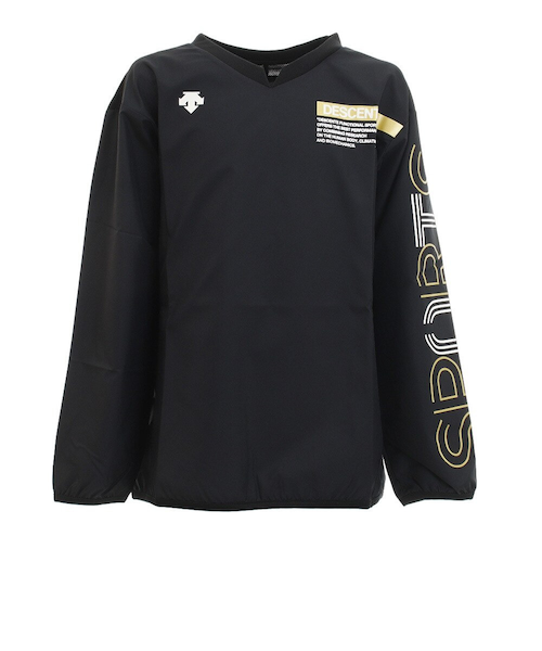 デサント Descente ジュニア 長袖プラクティス ピステシャツ Dvjqjk31 Bk バレーボールウェア ピステシャツ トップス Super Sports Xebio Mall店 スーパースポーツゼビオ の通販 Mall