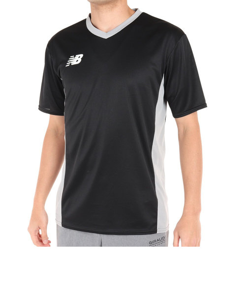 ニューバランス（new balance）サッカー ウェア メンズ 半袖 Tシャツ プラクティスシャツ JMTF1013BK