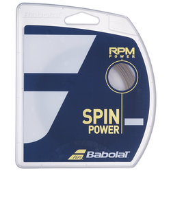 バボラ（BABOLAT）硬式テニスストリング RPM パワー 12M 125 241139-125