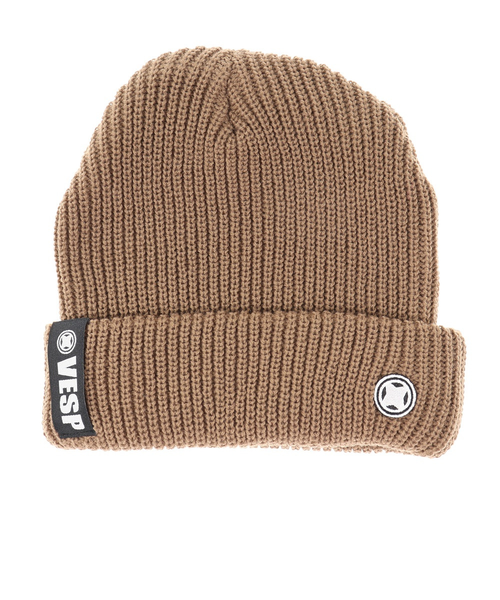 ベスプ Vesp スキー スノーボード ニット帽 メンズ リブニットビーニー ニットキャップ Vpmb1002tan Super Sports Xebio Mall店 スーパースポーツゼビオ の通販 Mall