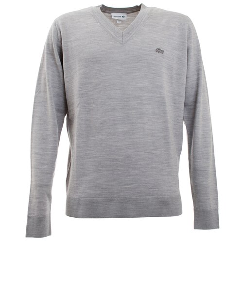 ラコステ Lacoste ゴルフウェア メンズ ウールvネック ニット Ah987el Cca Super Sports Xebio Mall店 スーパースポーツゼビオ の通販 Mall