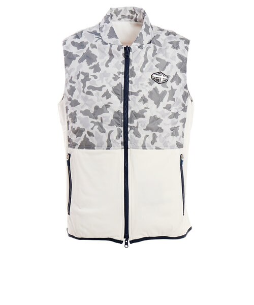 フィドラ Fidra ゴルフ ベスト メンズ 切替え中綿ベスト Fi38tk10 Gry Super Sports Xebio Mall店 スーパースポーツゼビオ の通販 Mall