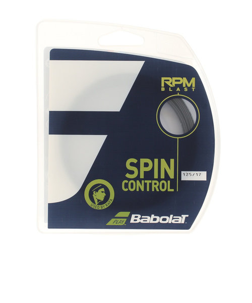 バボラ（BABOLAT）硬式テニスストリング RPM ブラスト 12M SIPN CONTROL 125 241101