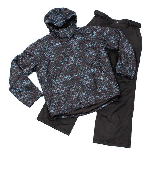 スノーカービング Snow Carving スキーウェア メンズ 上下セット ヒートクロス ハニカムプリントスーツ 313sc9mp5605 Blk Super Sports Xebio Mall店 スーパースポーツゼビオ の通販 Mall