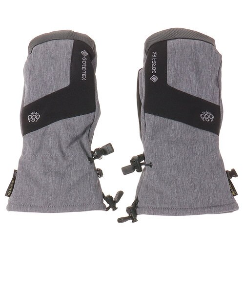 686 686 スノーボード グローブ ミトン ゴアテックス Linear ミトングローブ L9wglv07 Grey Melange Super Sports Xebio Mall店 スーパースポーツゼビオ の通販 Mall