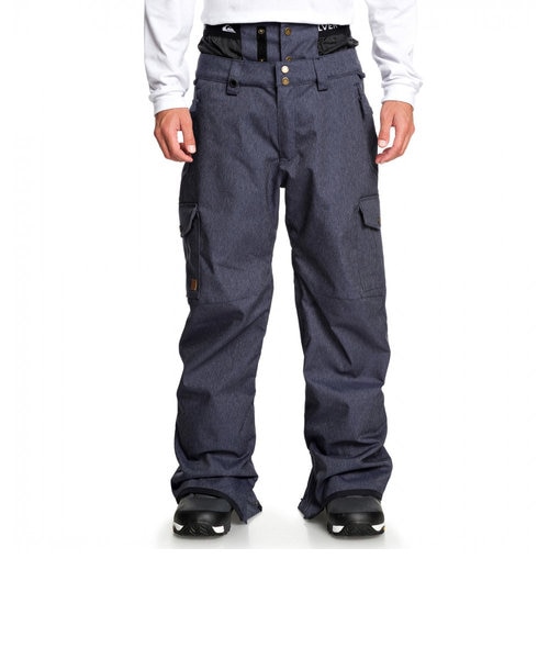 クイックシルバー Quiksilver スノーボード ウェア 10k Porter Gaiter Denim パンツ Regular Fit Eqytp031 Super Sports Xebio Mall店 スーパースポーツゼビオ の通販 Mall