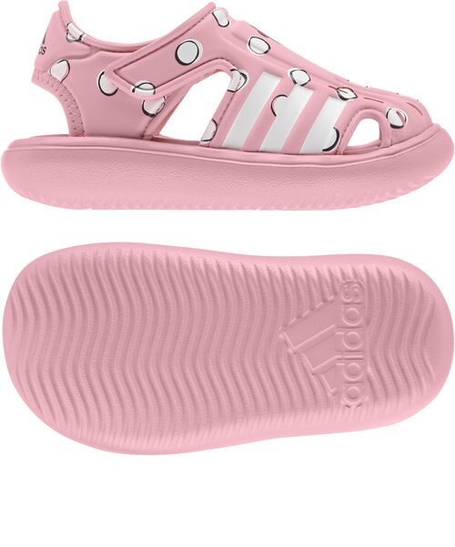 アディダス Adidas サンダル キッズ 女の子 プール ストラップ ウォーターサンダル Fy41 ピンク Super Sports Xebio Mall店 スーパースポーツゼビオ の通販 Mall