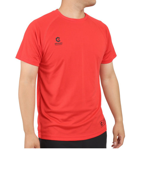 半袖Tシャツ メンズ メッシュTシャツ 863GM1CD6670 RED