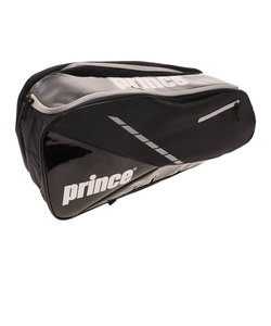 プリンス（PRINCE）テニス ラケットバッグ AT172 235 BLK/SLV 6本収納可