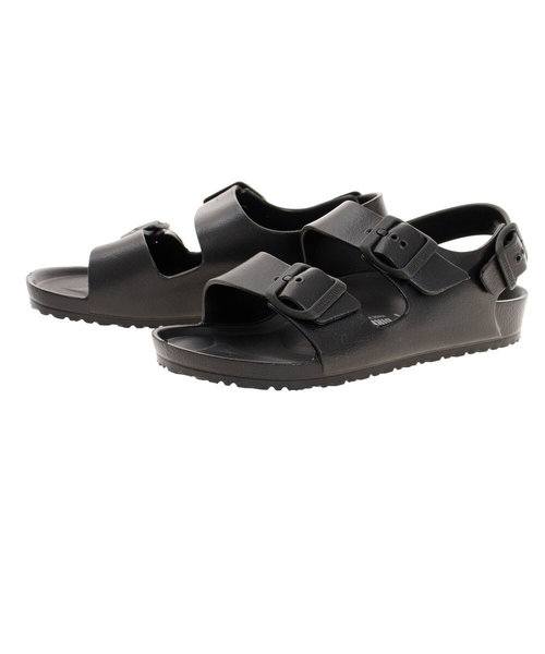 ビルケンシュトック（BIRKENSTOCK）キッズ ミラノ ブラック 1009353 ...