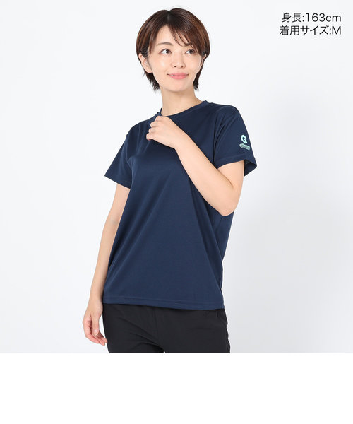 Tシャツ レディース 半袖 ドライ 吸汗速乾 UVカット メッシュTシャツ