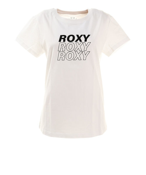 ロキシー Roxy Tシャツ レディース 半袖 Scale ラバープリント 21sp Rst Wht Super Sports Xebio Mall店 スーパースポーツゼビオ の通販 Mall