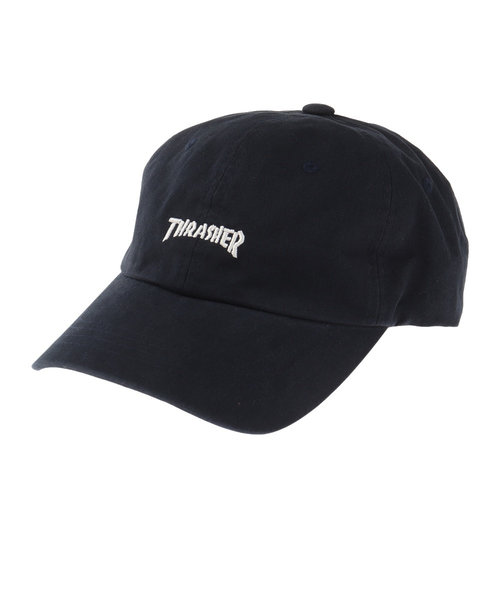 スラッシャー（THRASHER）MAG LOGO COTTON DAD キャップ THR-C01-NV