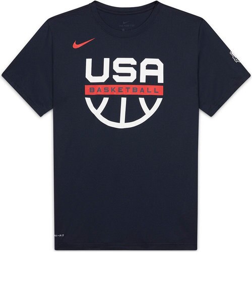 バスケットボール ウェア Usa Dri Fit 半袖tシャツ アメリカ代表 公式プラクティスグラフィック Ct8784 451fahp Super Sports Xebio Mall店 スーパースポーツゼビオ の通販 Mall