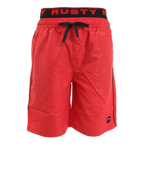 ラスティ Rusty 水着 メンズ トランクス red 海パン 海水パンツ サーフパンツ Super Sports Xebio Mall店 スーパースポーツゼビオ の通販 Mall