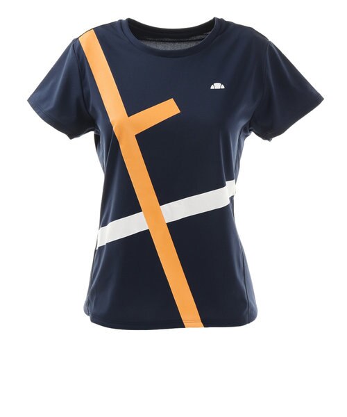 エレッセ Ellesse テニスウェア レディース コートラインシャツ Ew Ny Super Sports Xebio Mall店 スーパースポーツゼビオ の通販 Mall