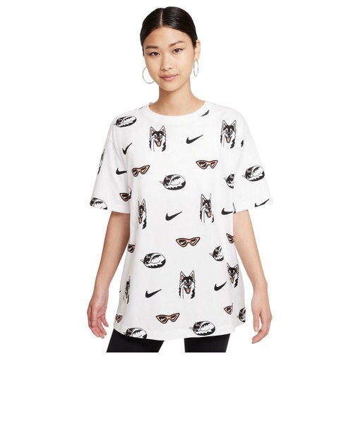 ナイキ Nike Tシャツ レディース 半袖 ボーイフレンド ドッグ Dj13 100 カットソー Super Sports Xebio Mall店 スーパースポーツゼビオ の通販 Mall