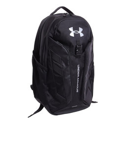 アンダーアーマー（UNDER ARMOUR）リュック ハッスル プロ バックパック (ブラック×メタリックシルバー)1367060 001 撥水