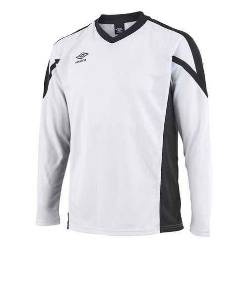 アンブロ Umbro サッカーウェア 長袖プラクティスシャツ Uuusjb51 Wht Super Sports Xebio Mall店 スーパースポーツゼビオ の通販 Mall