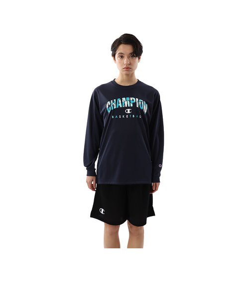 チャンピオン Champion バスケットボールウェア Practice 長袖tシャツ Cw Ub414 370 Super Sports Xebio Mall店 スーパースポーツゼビオ の通販 Mall