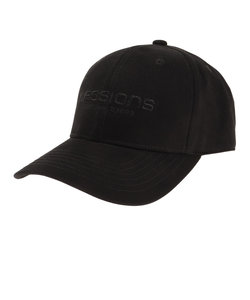 セッションズ（SESSIONS）ロゴ刺繍キャップ 218179 BLK 帽子